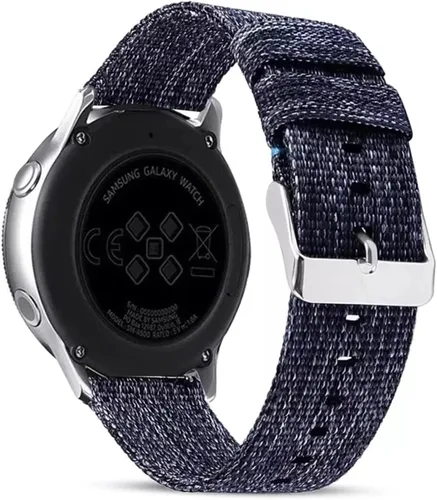 Miniatura 4 de TEYSHA Correa de reloj de 0.787 in para Samsung Galaxy Watch4 Classic 46 1.654 in reloj inteligente de nailon deportivo 4 44 1.575 in correa correa