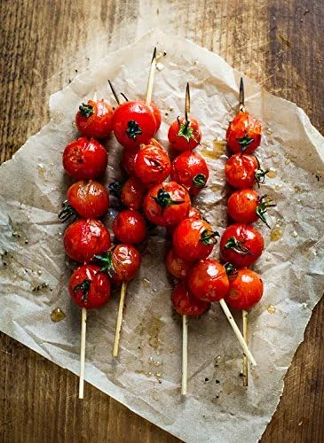 Miniatura 4 de Más de 30 semillas de tomate Red Robin Enano Determinadas Heirloom No OGM Dulce y Sabroso Bajo Ácido Raro Mini, Lycopersicon lycopersicum