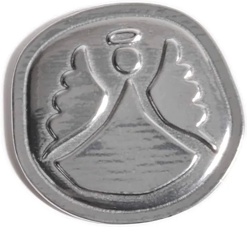 Miniatura 2 de Crosby & Taylor Moneda de sentimiento de peltre con ángel siempre contigo