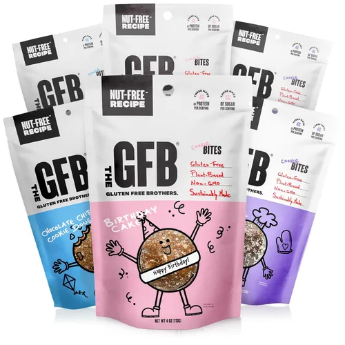 Miniatura 18 de The GFB Bocados de proteína de chocolate negro y coco - Sin gluten, a base de plantas, sin OMG, hechos de manera sostenible – Ridículamente