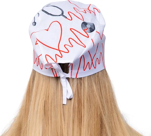 Miniatura 87 de Print Scrub Caps - Sombrero perfecto para enfermeras, médicos y EMTs..