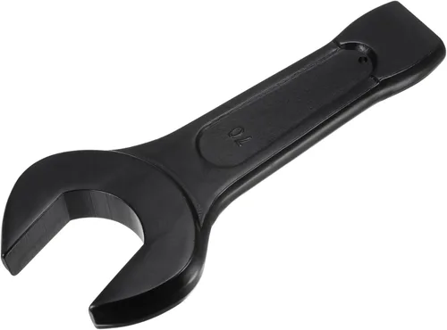 Miniatura 6 de uxcell Llave de golpe de extremo abierto de 1.496 in, herramienta de mano de llave de cabeza única de acero de alta resistencia