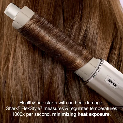 Miniatura 4 de Shark FlexStyle Air Multi-Styler y sistema de secado Cepillo secador de pelo para soplados con rizadores Coanda de envoltura automática, cepillo