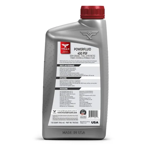 Miniatura 2 de TRIAX Powerfluid 450 PSF - CHF 11S - Líquido hidráulico sintético de larga duración y dirección asistida compatible con Audi, Bentley, BMW