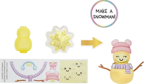 Miniatura 4 de Rainbow High Winter Wonderland Sunny - Muñeca de moda amarilla de 11 pulgadas con nieve mágica oculta en la moda que infla agua y kit de muñeco
