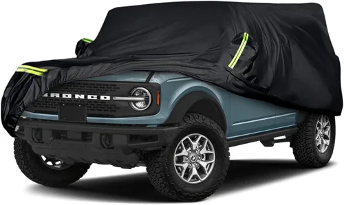 Fundas impermeables para automóvil de repuesto para Ford Bronco 2021-2024 de 4 puertas, 6 capas para todo tipo de clima, cubierta de automóvil