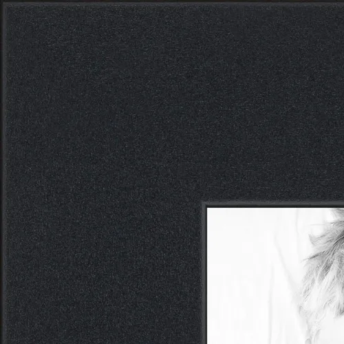 ArtToFrames Marco de fotos negro de 19 x 22 pulgadas, 2WOMFRBW72079-19x22