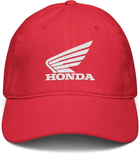 Miniatura 2 de Honda Nuevo sombrero de béisbol ajustable con logotipo de ala blanca