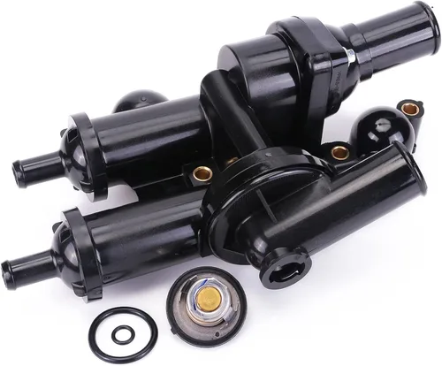 Miniatura 3 de 68003582AB Kit de carcasa de termostato compatible con Chrysler 200 2008-2010 Sebring 2008-2010 Dodge Avenger 2009-2017 Journey & Compass 2013-2017