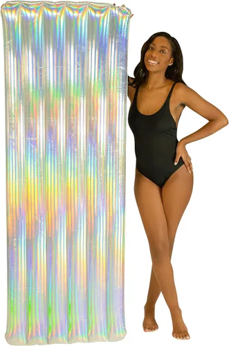 Miniatura 6 de Poolcandy Balsa holográfica de lujo para piscina - 74 x 30