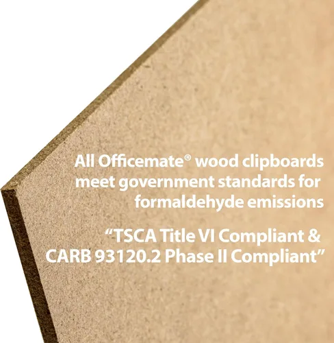 Miniatura 3 de Officemate Tablero MDF de 5 x 9 pulgadas para manualidades, tablero de fibra de densidad media, tablero de madera dura de 1/8 pulgadas de grosor, 20