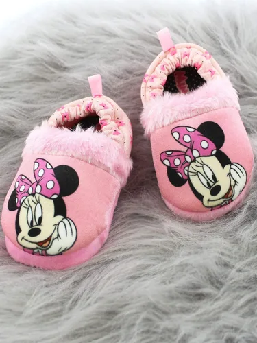 Miniatura 7 de Minnie Mouse - Pantuflas de felpa para niña pequeña