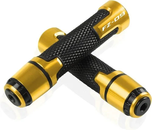 Miniatura 12 de Tapón para manillar de motocicleta, pomos antideslizantes para mango de scooter extremos de manillar de mano de 7/8 pulgadas, 0.866 in con logotipo