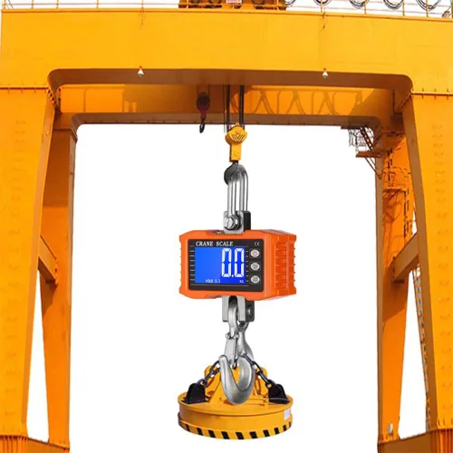 Miniatura 3 de Geevorks Báscula colgante digital portátil resistente para grúa, escala colgante digital de precisión industrial, 2,204.6 lbs (2204 libras)