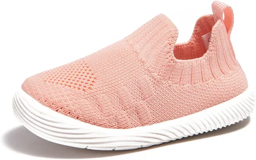Newsonet Zapatos de bebé para niños y niñas, zapatos deportivos transpirables antideslizantes para caminar de 6, 9, 12, 18, 20, 24 meses