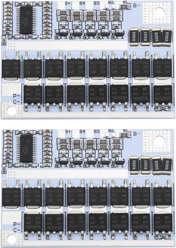 Miniatura 9 de Create idea 2 unids 3S BMS 100A 3.7 V Li-ion batería equilibrio placa de circuito módulo de placa de carga de batería placa de protección de batería