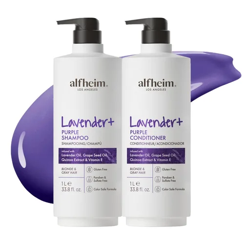 Miniatura 14 de ALFHEIM Set de Champú y Acondicionador Purificante de Romero+ – Cuidado Equilibrante para Cabello Graso y Fino con Aceites de Romero, Menta y Jojoba