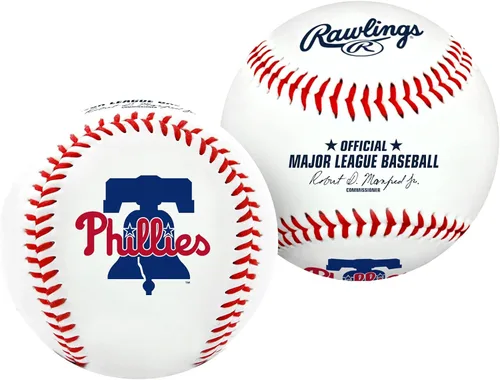 Miniatura 7 de Rawlings Béisbol oficial de la MLB 2026 con logo del equipo Todos los 30 equipos de la MLB disponibles