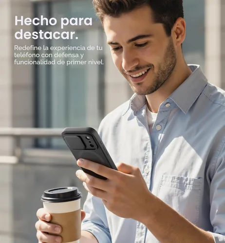 Miniatura 9 de SURITCH - Funda para iPhone 17 Pro Max con cubierta de control de cámara, cubierta para cámara y soporte ajustable, compatible con MagSafe, a prueba