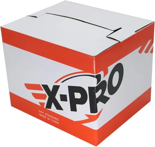 Miniatura 6 de X-Pro Casco de motocicleta para adultos aprobado por DOT (S, azul 2022)