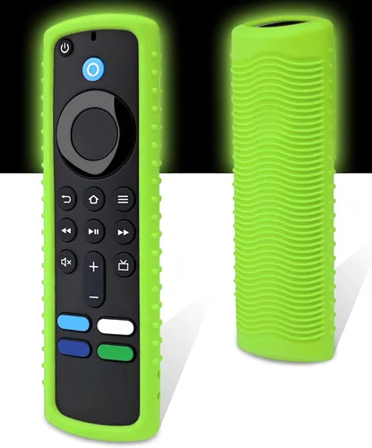 Miniatura 8 de Juego de 3 fundas de silicona para control remoto Fire TV Stick Soft washable silicone skin, compatible with most Fire TV 4K remotes, anti-slip