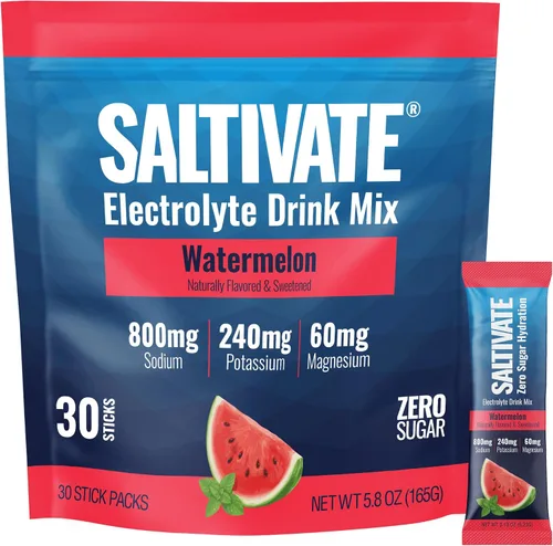 Miniatura 7 de Electrolitos sin sabor HSA FSA Alto contenido de sodio, potasio, magnesio Sin azúcar, estevia, ácido cítrico o maltodextrina Polvo