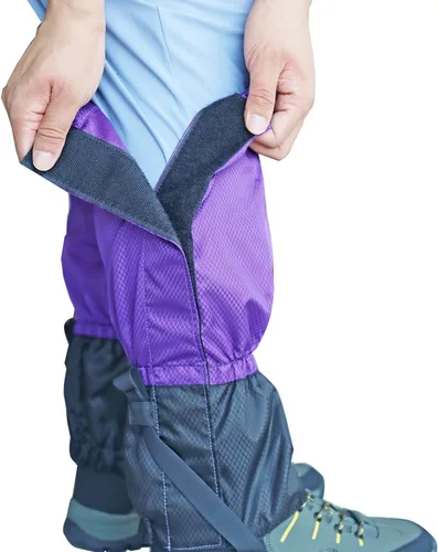 Miniatura 5 de Polainas ajustables para hombres y mujeres, polainas para zapatos de nieve para adolescentes y adultos, para senderismo, raquetas de nieve, polainas