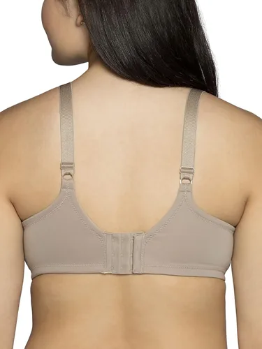 Miniatura 3 de Vanity Fair Brasier de realce de espalda completa para mujer con encaje, tela elástica en 4 direcciones, copas ligeramente forradas hasta DD