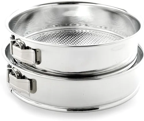 Miniatura 2 de Norpro Springform de estaño de 8 pulgadas, plata