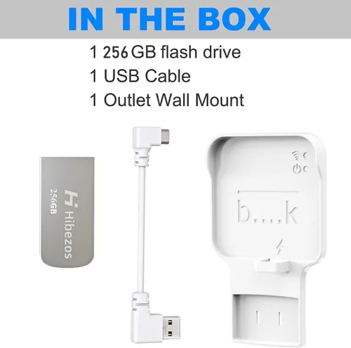 Miniatura 7 de Unidad flash USB de 256 GB y soporte de salida para Blink Sync Module 2, ahorra espacio y soporte de montaje fácil de mover para el sistema