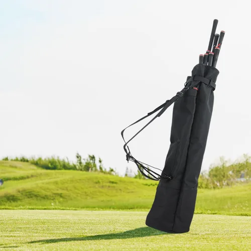 Miniatura 7 de Bolsa de transporte de golf ligera (lleva de 8 a 10 palos) Par 3 Bolsa de golf Pitch n Putt pequeña bolsa de golf / entrenamiento, correas dobles