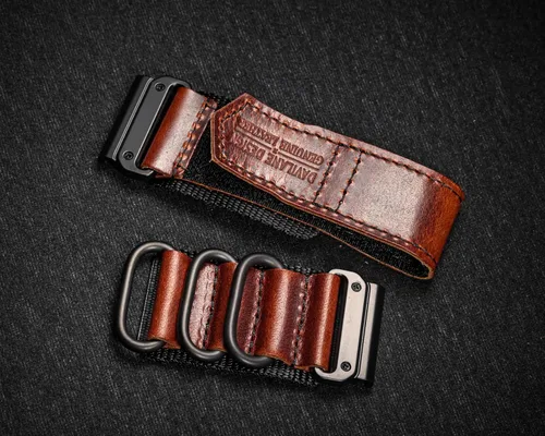 Miniatura 7 de Compatible With Garmin Watch Band, Leather Watch Band Sports Strap For