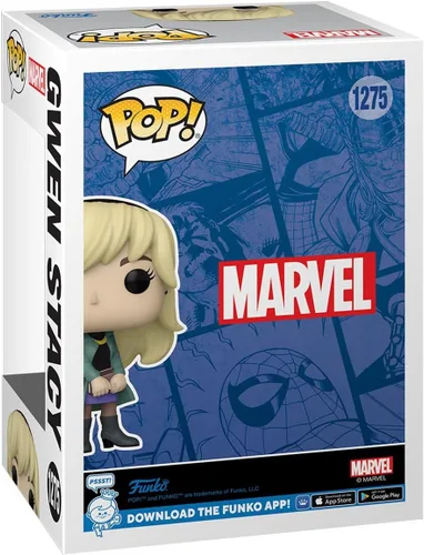 Miniatura 3 de POP Marvel: Spider-Man – Figura de vinilo Funko exclusiva de Gwen Stacy (con funda protectora de caja compatible), multicolor, 3.75 pulgadas