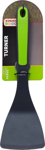 Miniatura 6 de Parve Green Turner Spatula – Utensilios de cocina de silicona resistente para cocinar y hornear – Mango ergonómico y agarre cómodo – Herramientas