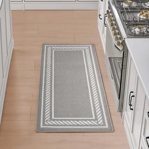 Miniatura 74 de Nautica Alfombra de pasillo Alfombras de interior para pasillos y entradas Alfombra antideslizante y antideslizante para puerta de entrada
