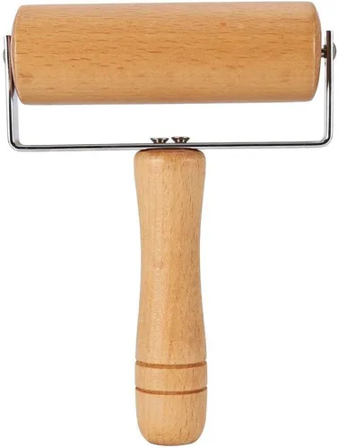 Juego de rodillos para hornear masa de madera, utensilios de cocina para pastelería, tortilla, pizza, galletas y más (tipo 3)