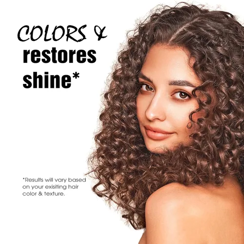 Miniatura 5 de Light Mountain Tinte y acondicionador de cabello de henna, tinte para el cabello castaño medio para hombres y mujeres, polvo orgánico de hoja