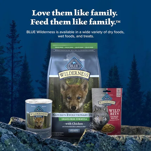 Miniatura 10 de Blue Buffalo Wilderness Puppy - Alimento seco para perros con alto contenido de proteínas con pollo real, sin granos, fabricado en los Estados