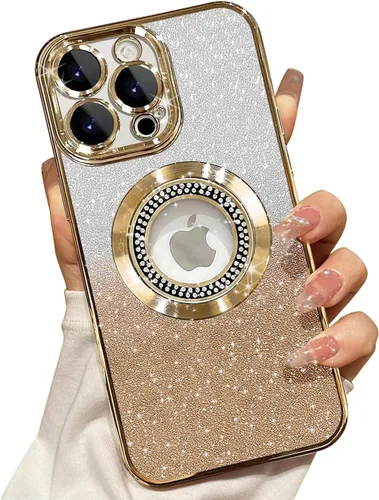 Miniatura 81 de Misscase Funda magnética con purpurina para iPhone 11 compatible con MagSafe, protección completa, delgada, a prueba de golpes, antiarañazos