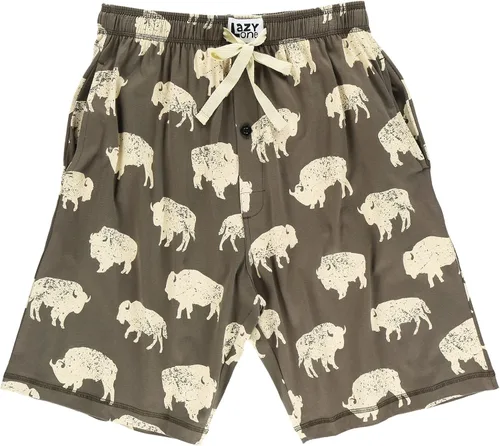Miniatura 75 de Lazy One - Pantalones cortos de pijama para hombre, ropa de dormir