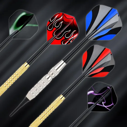 Miniatura 6 de Steel Tip Darts Set 18 Grams15 Pack Steel Barrels