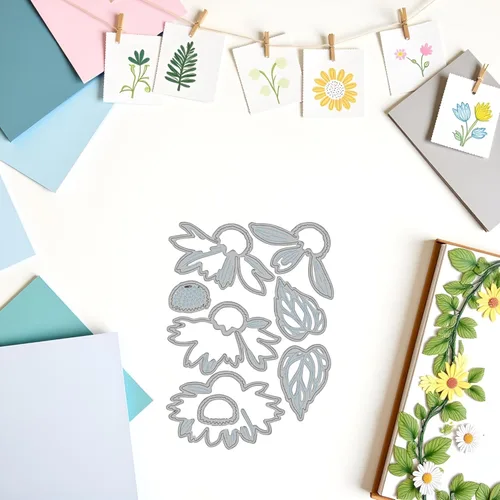 Miniatura 7 de Troqueles de corte para hacer tarjetas, plantillas de corte para álbumes de recortes, álbumes de fotos, troqueles de papel decorativos para hacer