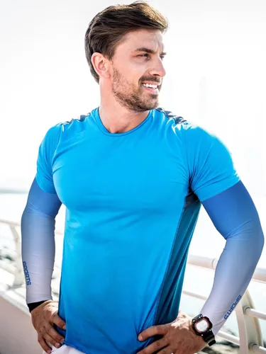 Miniatura 6 de 8 pares de mangas de brazo para hombres y mujeres, con protección solar UV, mangas de enfriamiento para cubrir brazos, mangas de seda de hielo