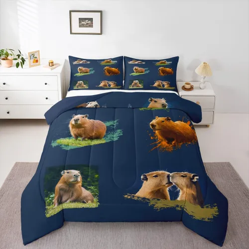 Miniatura 15 de Juego de edredón de mariposa morada tamaño individual para niñas y niños, ropa de cama rosa degradado, relleno de edredón de mariposa de ensueño