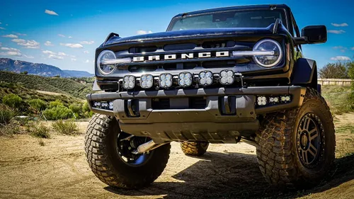 Miniatura 2 de Baja Designs 447762 Barra de luz todoterreno para Ford Bronco, negro, 21-22 Bronco