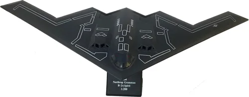 Miniatura 3 de B-2 Stealth Bomber 1/200 Modelo de avión fundido a troquel