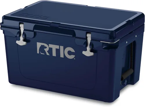 Miniatura 9 de RTIC Caja de hielo portátil con aislamiento duro para playa, bebidas, bebidas, campamento, picnic, pesca, barco, barbacoa Blanco