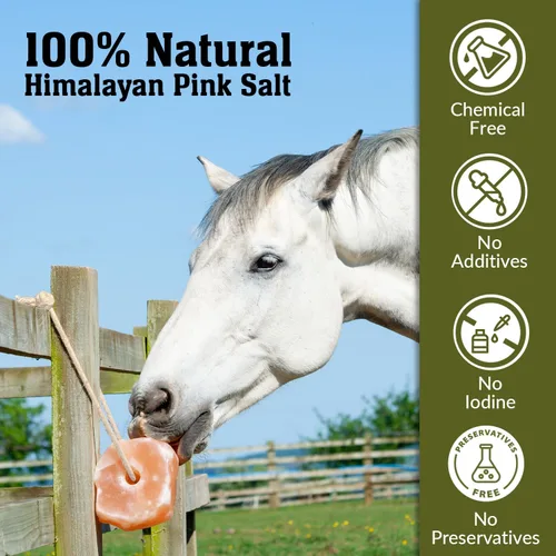 Miniatura 6 de Roca mineral de sal para lamer animales, sal de roca 100% natural - Roca atractante de ciervos