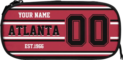 Miniatura 14 de Estuche de lápices personalizado Arizona con número de nombre, caja de lápices personalizada estilo fútbol, estuche de bolígrafo personalizado