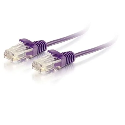 Miniatura 136 de C2G/Cables to Go 27872 Cable de red Ethernet cruzado Cat6 sin blindaje (UTP) sin enganche, amarillo (2,13 metros/7 pies)